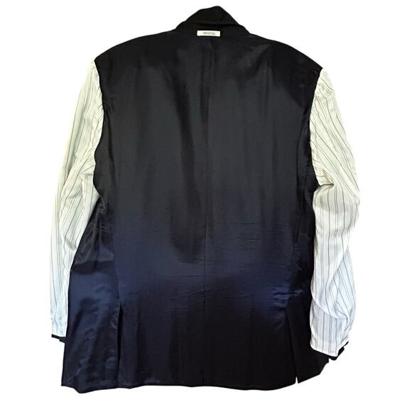 HICKEY FREEMAN Men’s 100% Wool Navy Milburn II Blazer Sport Coat Jacket Sz. 48L - Picture 13 of 13